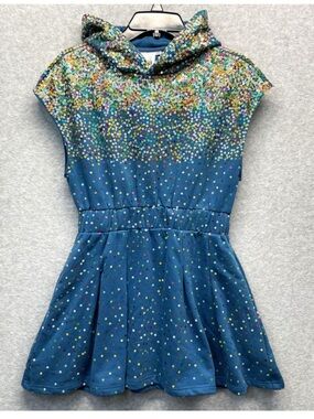 Queen Of Sparkles Hoodie Dress